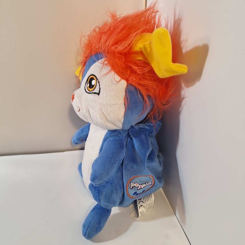 Popples Izzy Reversible Pouch 2015 Spin Master Stuffed Animal Plush 10" Saban - Picture 2 of 6